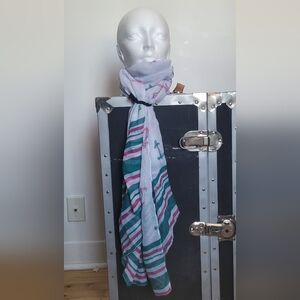 A scarf with anchors pattern by Amnesia